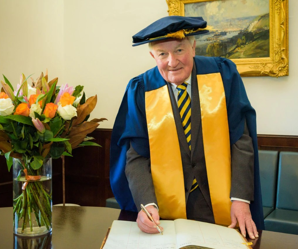 Featured image for “Past President Tubbs receives University Honour”